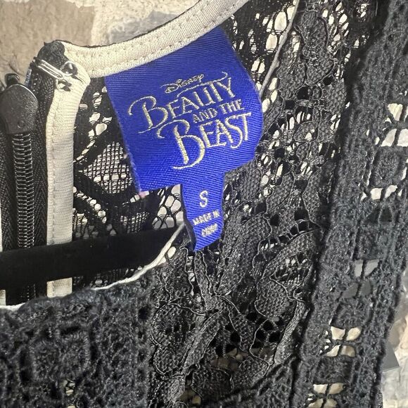 Disney Beauty And The Beast Size Small Lace Dress - Picture 2 of 5